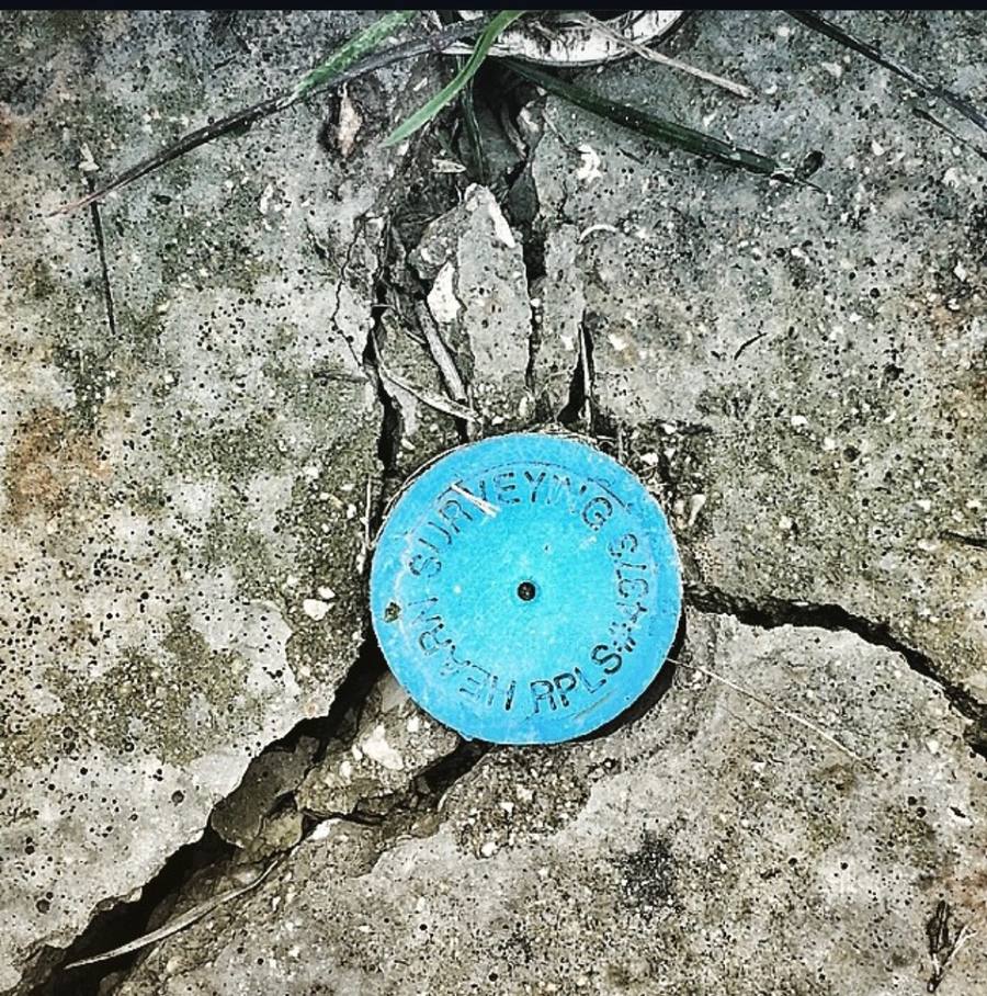 Hearn Surveying monument marker